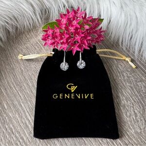 GENEVIVE Cannes Mini Stud Earrings